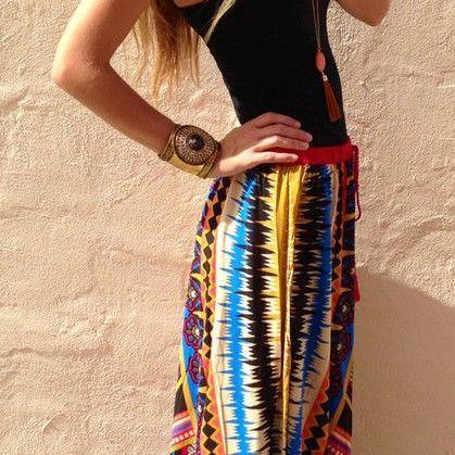 Fashion Printed Skirt on Luulla